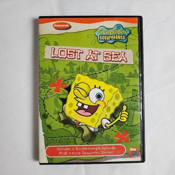 SpongeBob SquarePants Lost at Sea DVD - Nickelodeon - Picture 1 of 3